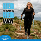 Walking Sticks for Men & Women - 14.5" Foldable Hiking Poles for Backpacking, Exercising and Traveling, Set of 2 Aluminum Nordic Collapsible Trekking Poles