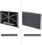 REDCAMP Folding Table Half net Half Table for Outdoor Camping Picnic