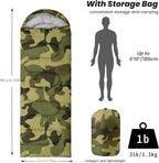 Sleeping Bags for Adults and Kids Backpacking Camping Sleeping Bags for Girls and Boys Lightweight Waterproof Cold/Warm Sleeping Bag for All Season