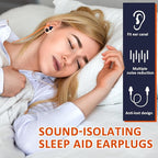 Xuhal 200 Pairs Corded Ear Plugs Silicone Earplugs with Cord Individually Wrapped Reusable Earplugs Sleep Noise Cancelling Hearing Protection for Snoring Shooting Studying Construction (Navy Blue)