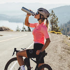 BOTTLE BOTTLE Insulated Water Bottle 24 oz with Handle and Flip Tops Lids Stainless Steel Water Bottle Push Button Lid Leak proof Portable for Running Travel Sports Hiking gray