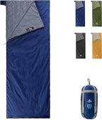 Naturehike Lightweight Compact Sleeping Bag, Envelope Ultralight Backpacking Sleeping Bag Portable, Waterproof, Comfort with Compression Sack for Cold&Warm, Camping, Traveling, Hiking