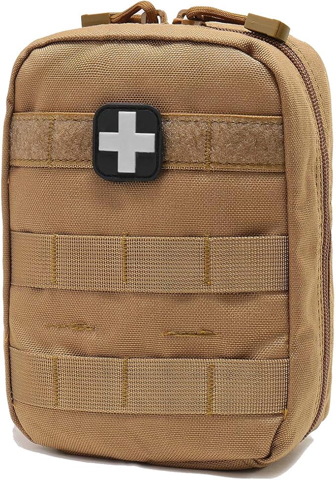 Carlebben EMT Pouch MOLLE Ifak Pouch Tactical MOLLE Medical First Aid Kit Utility Pouch