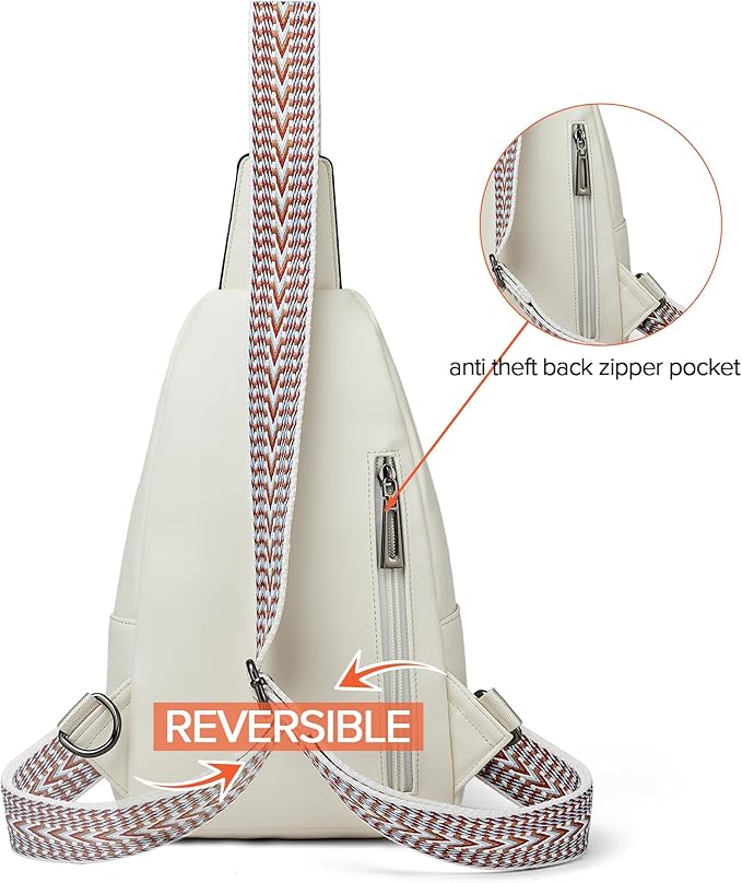 Sling Bag Crossbody Bags for Women Small Cross Body Bag Fanny Packs Chest Sling Purse for Daily Travel Leisure Sport