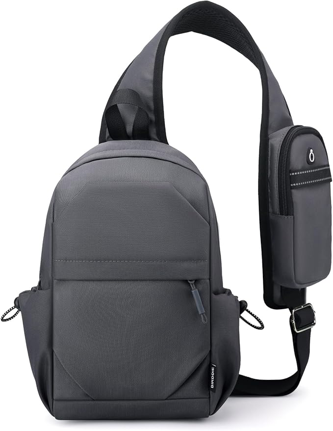 Crossbody Sling Bag Casual Shoulder Hiking Backpack with Convertible Shoulder Strap for Travel Hiking Shopping Leisure Sport