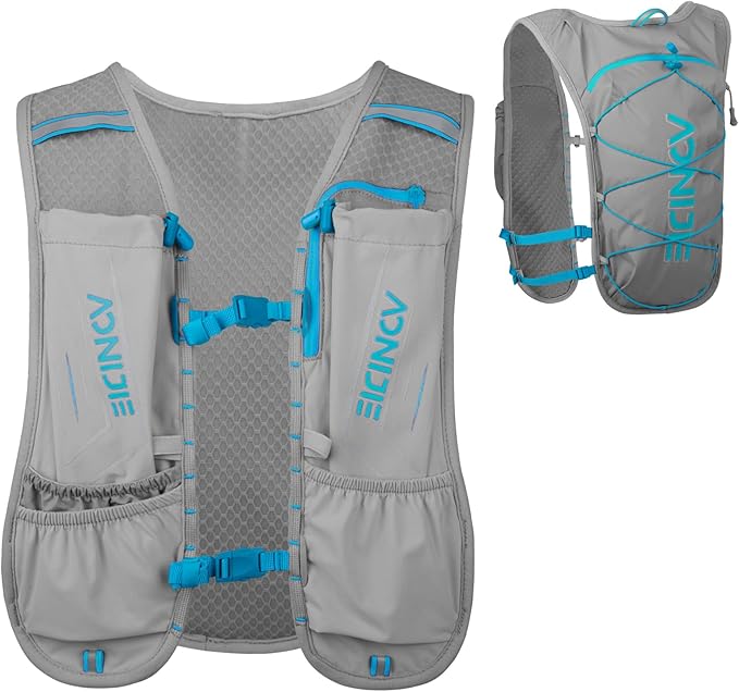 Azarxis Hydration Running Vest Backpack Pack 5L 5.5L for Women and Men Jogging Trail Race Marathon Cycling Hiking