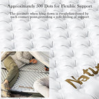 Naturehike Ultralight Inflatable Sleeping Pad -R-Value 5.8 withstands -20°C 8 Layers and Aluminum Film Insulation，for Camping, Backpacking, Hiking, with Inflatable Bag