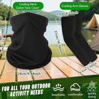 Solar Fan Hat for Men,Wide Brim Sun Hat with 3 Solar Fans,Neck Gaiter and Arm Sleeves,Fishing Hat with Solar Fans Built in,Outdoor Fishing Hiking Gardening Cool Hats Black