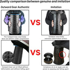 Upgraded Collapsible Stool Heavy Duty 550lbs Load Capacity Portable Foldable Sturdy Telescopic Stool for Camping Travel Hiking (Blue)