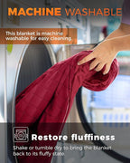 KingCamp Ultralight Camping Blanket, Packable Down Alternative Puffy Wearable Blankets Weatherproof Warm Package Quilt with Snap Buttons for Outdoor Hiking Travel Picnic Stadium (79" L x 53" W, Wine)