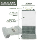 EVERLIT Israeli 6 Inch Emergency Bandage Compression Trauma Pressure Wound Dressing Sterile Vacuum-Sealed Packaging for Bleeding Control, Medical Trauma Kit, Gun Shot, First Aid IFAK