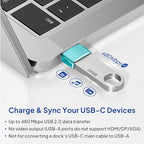 Elebase for Apple Watch Ultra 3 Adapter,USB to USB C Adaptor 4 Pack,Type C Female to A Male Charger Converter for iWatch Series 8 7,iPhone 17 16 15 14 Pro Plus Max,Airpods 4,iPad 9 10 Air 5 Mini 6 7 8