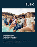 BUZIO 40oz Insulated Water Bottle, Stainless Steel Double Wall Water Flask (Cold for 48 Hrs) Leak Proof Sports Bottles Jug with Straw Lid and Flex Cap Metal Canteen for Gym Travel Camping, Hydrangea