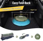 Night Cat Pop-up Mosquito Tent: 1 Person Camping Tent with Bug Screen Net Easy Set-up Tent Fits with Camping Cot (Excluded)