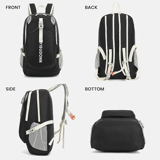 Hiking Backpack, 30L Lightweight Camping Water Resistant Large Hiking Bag Outdoor Travel Daypack for Men Wome