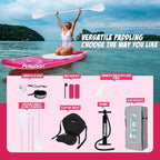 FunWater Stand Up Paddle Board Ultra-Light Inflatable Paddleboard with SUP Accessories for Adults & Youth of All Skill Levels