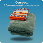 ECCOSOPHY Microfiber Beach Towel - Sand Free Towels are Quick Dry, Light Weight, Super Absorbent - Perfect Pool, Travel, Cruise, Camping Essentials - Oversized Extra Large for Adults 71x35 in