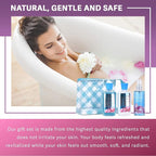 Bath & Body Care Travel Set - Home Spa Set with Body Lotion, Shower Gel and Fragrance Mist, Personal Body Care Travel Set (City of Love)