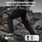 ALLWEI 300W/256Wh LiFePO4 Solar Generator with 100W Solar Panel Included, Portable Power Station with AC Outlet USB Port, Solar Powered Battery Generator for Outdoor Camping, Home Backup, Power Outage