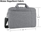 KROSER Laptop Bag 15.6 Inch Briefcase Shoulder Bag Water Repellent Laptop Bag Bussiness Carrying Handbag