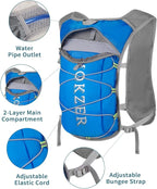 Running Hydration Vest with a 2L Water Bladder, Hydration Pack Lightweight Water Backpack for Running Hiking Cycling Marathon Trail for Men Women