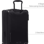 TUMI - Aerotour 4 Wheel Expandable Luggage - Men's and Women's Lightweight Business and Leisure Travel Suitcase - 21.75" International Expandable Carry-On, Black