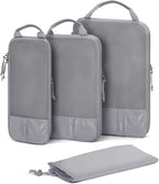 BAGSMART 6 Set /4 Set/2 Set Compression Packing Cubes for Travel, Lightweight Luggage Organizer Bags, Durable Space Saver Bags Travel Essentials