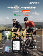 iGPSPORT BSC300T Wireless Bike Computer GPS, Touchscreen Offline MAP Navigation Off Course Warning Compatible with Insta 360, for Ebike Road Bike MTB