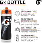 Gatorade Gx Bottle, Momentum Neon Pink (Pack of 6)