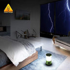 Lepro LED Camping Lantern Rechargeable or Battery Powered, 1000lm Camping Light with Detachable Flashlights Combo, 4 Modes, Portable Outdoor Lantern for Hiking, Hurricane Emergency, Fishing