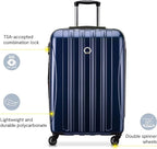 DELSEY PARIS Helium Aero Hardside Expandable Luggage with Spinner Wheels, Metallic Green, 2-Piece Set (21/28)