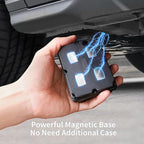 Magnetic GPS Tracker for Vehicles, Hidden Tracker Device for Car, Trailer, Up to 7 Months Battery Life, Real-Time Track, Waterproof, 5-Day Free Trial, Subscription Required