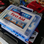 First Aid Only 91248 OSHA-Compliant First Aid Kit, All-Purpose 50-Person Emergency First Aid Kit for Business, Worksite, Home, and Car, 260 Pieces
