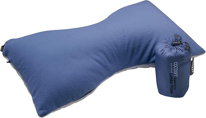 COCOON- Premium - Ultralight Lumbar Pillow - Indigo Blue