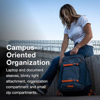 Osprey Proxima 30L Campus Laptop Backpack – Organized Everyday Pack with Tech Storage, Water Bottle Pockets, and Comfortable Carry – Perfect for College, Commute, and Travel, Black