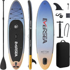 Inflatable Stand-Up Paddle Boards – Available 32"/33"/34" Widths Inflatable Paddle Board with SUP Accessories, Camera Mount, Basic All-Around SUP Board for All Skill Levels, Up to 450lbs