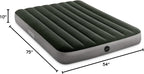 Intex 64108E Dura-Beam Standard Prestige Air Mattress: Fiber-Tech - Full Size - 10in Bed Height - 600lb Weight Capacity - Pump Sold Separately