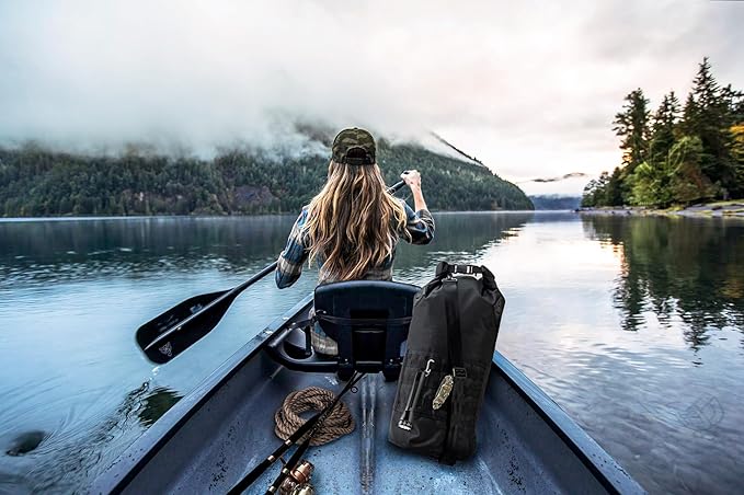 Xtreme Sight Line ~ AQUA RT Faraday Dry Bag~ Water-Proof Faraday Dry Bag for Laptops, Tablets, and Mid-Size Electronics ~ Tracking/Hacking Defense ~ Woodland Camo