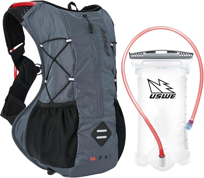 USWE Outlander XC Hydration Pack, Running, Hiking Hydration Backpack with Water Bladder (1.5L/50oz), Hydropack for Men & Women, Backpack Gear & Equipment for Cycling, MTB