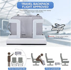 coofay Personal Item Travel Backpack For Women Men Airline Approved Carry On Backpack Flight Approved Waterproof Sports Luggage Backpack Casual Daypack Small Hiking Backpack