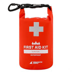 Breakwater Supply™ Waterproof First Aid Kit Dry Bag Bug Out Bag Preloaded with Emergency Survival Prepper Supplies for Boating, Camping, Fishing + Carabiner, Floating, Reflective, AFAK/IFAK Trauma Kit