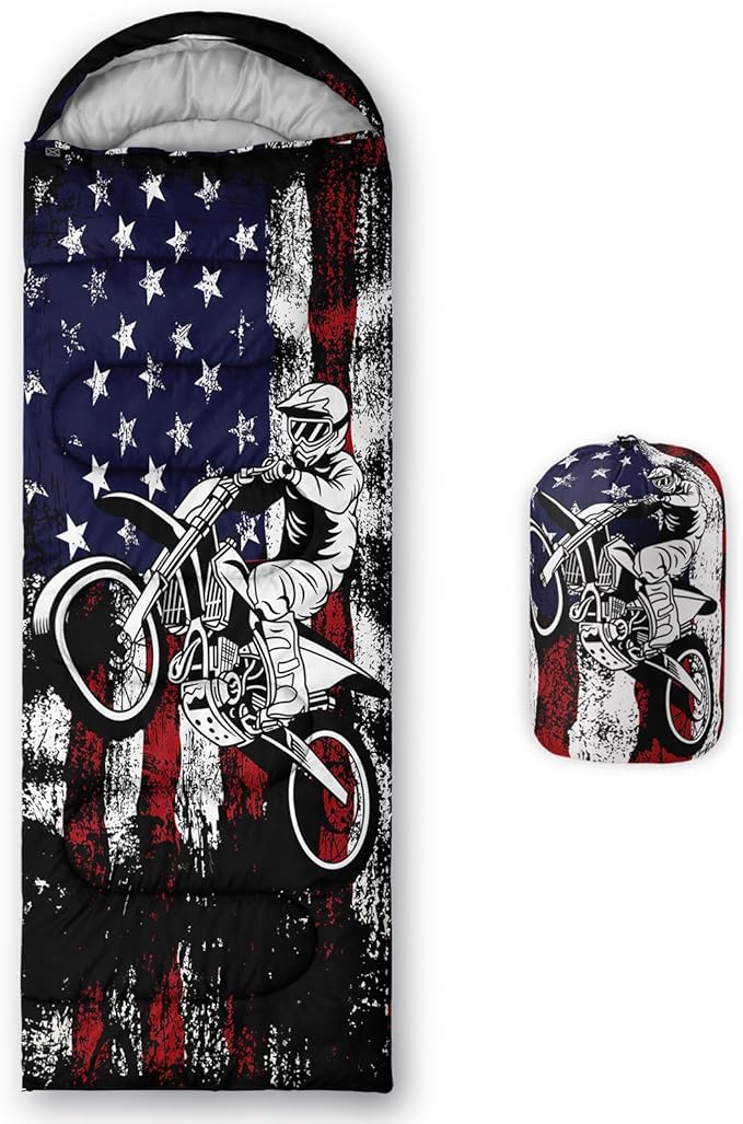 Axolotl Unicorn Sleeping Bag for Kids Boys Girls–Lightweight Warm Cold Weather Sleeping Bags,Waterproof Portable Sleeping Bag with Compression Sack for Camping Backpacking Outdoor Indoor