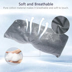 Sleep Eye Mask - Ultra Soft Comfortable Sleeping Mask for for Home Sleep Travel Shift Work, Nose Pad Designed Light Blocking Eye Blinder, Fully Adjustable Strap and Skin Friendly