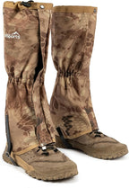 Waterproof Adjustable Leg Gaiters for Men and Women Snow Boot Gaiters for Hiking in Hunting Sand and Mud Mountain Climbing or Snowshoeing