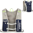 Azarxis Running Water Bottles Flask BPA Free Leakproof Hydration Vest Packs Waist Belt Replacement for Triathlon Marathon Hiking Cycling Climbing Runner