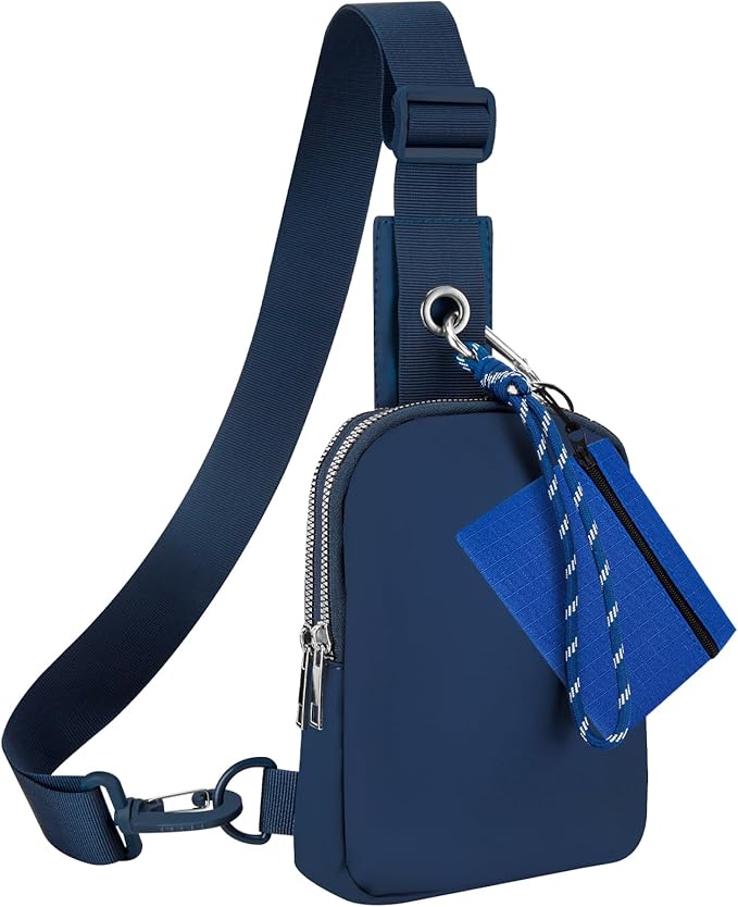 Waterproof Clear Bag for Stadium Events, Women's Crossbody Clear Sling Bag with Coin Wallet, Shoulder Bag for Daily Use