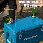EchoSmile 25/30/35/40/60/75 Quart Rotomolded Cooler, Built to Stand up to The Rigors of The Journey