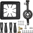 EATAKWARD Portable Gas Stove, Iron Propane Camping Stoves LPG Gas Cooker, Outdoor Stove for BBQ,15000 BTU Camping Stove