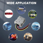 DC Boost Buck Converter 8-36V to 12V Voltage Regulator 10A 120W DC Step Up Step Down Power Supply Module for Car Truck RV Automotive Electronics LED Driver