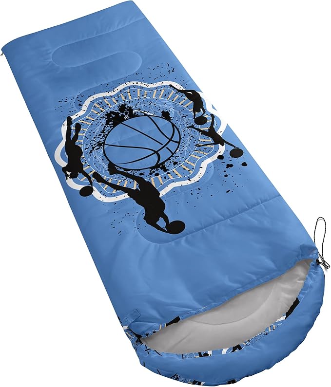 QOOMO Camping Sleeping Bags,3 Season Warm & Cool Weather,Lightweight,Waterproof Sleeping Bags for Adults & Kids,Traveling,and Outdoors,Camping Gear Equipment